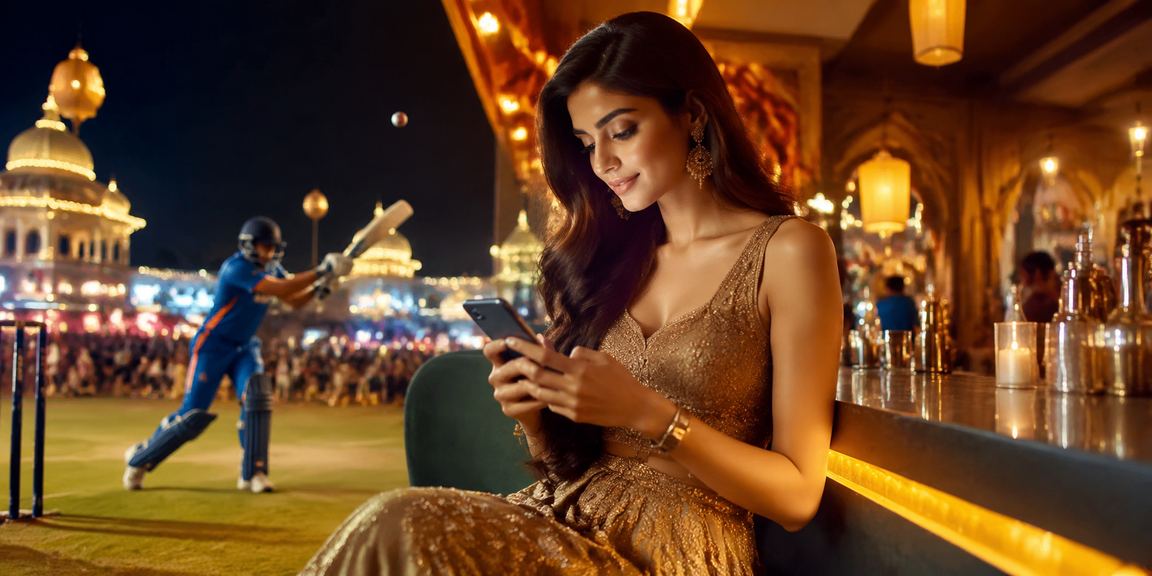 Cricket fans from Mumbai and Bollywood stars enjoying live betting